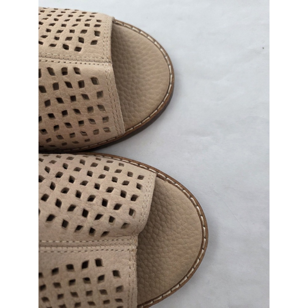 Lucky Brand Jazley Wedge Open Toe‎ Booties Women's 6.5m Perforated - Picture 12 of 12